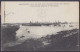 Port-Saïd - CP "Messageries Maritimes - Vue Du Port" Affr. 2x 5c Càd "LIGNE N /18 AVRIL 1907/ PAQ. FR. N°5" Pour BRUXELL - Storia Postale