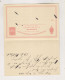 DENMARK 1899 NYKJOBING Postal Stationery To Germany - Postwaardestukken