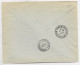 MADAGASCAR 15C+50C LETTRE COVER TANANARIVE 31.10.1937 POUR ANKAVANDRA    + PREMIER SERVICE POSTE AERIENNE - Cartas & Documentos