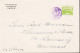 1936. JAPAN. Very Interesting Small Cover To Denmark With 2 S Fujisan  Cancelled DAIREN I. N.... (Michel 177) - JF543592 - Brieven En Documenten