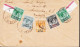 1948. BMA MALAYA / STRAITS SETTLEMENTS Georg VI 1 + 2 + 2 Ex 3 + 6 C. On Fine Small Envelope T... (Michel 5+) - JF543596 - Straits Settlements