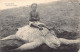 Solomon Isl. - Sea Turtle And Native Child. - Islas Salomon