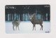 JAPAN -   Deer Magnetic Phonecard - Japon