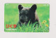 JAPAN -   Grizzly Bear Magnetic Phonecard - Japon