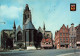 BELGIQUE - Oudenaarde - Vue Sur La Grand'Place  Et Ste Walburge - Colorisé  - Carte Postale - Oudenaarde