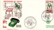 TCHAD FDC 1965 CENTENAIRE U I T - Tschad (1960-...)