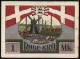 Notgeld Lunderup 1920, 1 Mark, Rothenkrug, Windmühle  - Dinamarca
