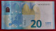 20 EURO R028C1 Lagarde Serie RR Germany Perfect  UNC - 20 Euro