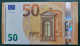 50 EURO U049F2 France Lagarde Serie UF Ch 09 Perfect UNC - 50 Euro