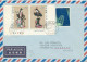 Japan Air Mail Cover Sent To Germany 13-11-1980 Topic Stamps Also Stamps On The Backside Of The Cover - Luftpost