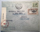 Egypt EXPRESS LETTER STAMP 1943 40m ALEXANDRIA1946 Cover>Graz AUSTRIA/Österreich Censored Air Mail (Zensur Brief Expres - Brieven En Documenten
