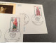 Lot De 4 Enveloppes - Used Stamps