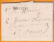 1760 - Marque Postale BRUXELLES Sur Lettre Avec Corresp Amicale De 2 P En Français De Bruxelles Vers Bruges Brugge - 1714-1794 (Oostenrijkse Nederlanden)