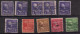 US Postage -1938 -1954 Presidential Issue (40 Timbres Oblitérés) - Usados