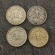 LOT 4 * 1/2 FRANC SUISSE ARGENT 1908 1948 1957 1967 / SILVER SWITZERLAND (Référence Lot N°33) - 1/2 Franken