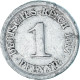 Monnaie, Allemagne, Pfennig, 1917 - 1 Pfennig
