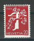 SBK 238yRM, Mi 354yR ** MNH - Coil Stamps