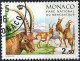 Monaco Poste Obl Yv:1522/1527  Animaux Du Parc National Mercantour (TB Cachet Rond) - Oblitérés