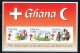 P2714 B - GHANA MICHEL 2108/10 AND BL 266 MNH IMPERF. - Croce Rossa