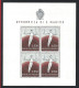 1955 SAN MARINO, Foglietto N. 17, Ginnasta, MNH**, Certificato Filatelia De Simoni - Blocks & Sheetlets