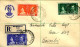KENYA UGANDA TANGANYIKA KGVI 1937 Coronation SG   128-30  Local Registered  First Day Cover To Nairobi - Kenya, Uganda & Tanganyika