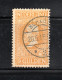 Nederland 1913 Zegel 100 Wilhelm III Met Langebalkstempel Schagen - Oblitérés