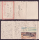 JAPAN WWII Military Mt. Thousand Buddha Picture Letter Sheet North China WW2 35th Division Cavalry 25th Regiment - 1941-45 Chine Du Nord