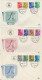 Israel - 17 Verschiedene FDC's Ab 1949 Neujahr Bis 1973 Chagall - Lettres & Documents