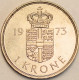 Denmark - Krone 1973, KM# 862.1 (#3783) - Dänemark