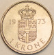 Denmark - Krone 1973, KM# 862.1 (#3783) - Dinamarca