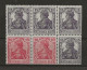 Deutsches Reich - Germania Markenheftchenblatt 21 Postfrisch - Postzegelboekjes & Se-tenant