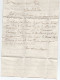Prefilatelia Carta De Reus  A Vich  ( Cataluña)  1834 / Marca  Cataluña / Tarifa 7. - ...-1850 Préphilatélie