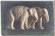 Russia. Happy ELEPHANT Figures Vintage PHOTO 1914 - Elephants