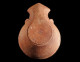 A Roman Terracotta Oil Lamp With A Cista/altar - Archaeology