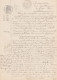 VP 1 FEUILLE - 1872 - GEX - DIVONNE - MOREZ - VERSONEX - Manuscrits