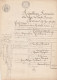 VP 1 FEUILLE - 1875 - GEX - DIVONNE - GRILLY - CESSY - SAUVERNY - Manuscrits