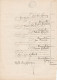 VP 1 FEUILLE - 1875 - GEX - DIVONNE - GRILLY - CESSY - SAUVERNY - Manuscripts