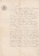 VP 2 FEUILLES - 1858 - LYON - MONTLUEL - Manuscrits