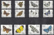 SRI LANKA 2022, Endemic BUTTERFLIES  TWO SCANS, 12 Values Complete Plus 3 Different MS (Miniature Sheets)   MNH,  (**) - Sri Lanka (Ceylon) (1948-...)