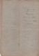 VP 4 FEUILLES - 1882 - MARIAGE -JUJURIEUX - PONCIN - MANUFACTURE EN SOIERIES - CLAUDE JOSEPH BONNET - Manuscrits