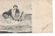 CP  Couple En Voyage à La Mer Vers 1906  à Melle Julie Servais Wasseiges - Swimming