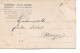CP  Couple En Voyage à La Mer Vers 1906  à Melle Julie Servais Wasseiges - Schwimmen