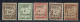 Syrie. T. Taxe N° 22/26* TB. - Timbres-taxe