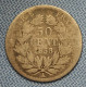 France • 50 Centimes • 1858 A  (Paris) • Tête Nue • [24-332] - 50 Centimes