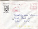 Belgique - Lettre EMA De 1980 - Oblit Wetteren Sur Lettre Officiëlle De La Commune De Wetteren -natation- Bassin Olympue - 1980-1999