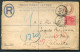 1903 GB Registered Letter Stationery Stamford - Customs House, Calcutta India Via Sea Post Office  - Briefe U. Dokumente