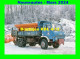 AL UT 34 - Camion Benne Saleuse - Thomas Miniroute 190 - LES HOUCHES - Haute-Savoie - Vrachtwagens En LGV