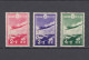 Japan 1937 Plane Surtax Stamps Set,Scott#B1-B3,OG,MNH,VF - Ongebruikt