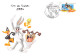 FDC FFAP - Fête Du Timbre (adh 268/70) - Les Looney Tunes - Tonnerre 28/2/09 - 2000-2009