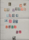 Portugal - Briefmarken-Konvolut Auf Alten Blättern, Dabei Auch Europa-Marken - Lotes & Colecciones